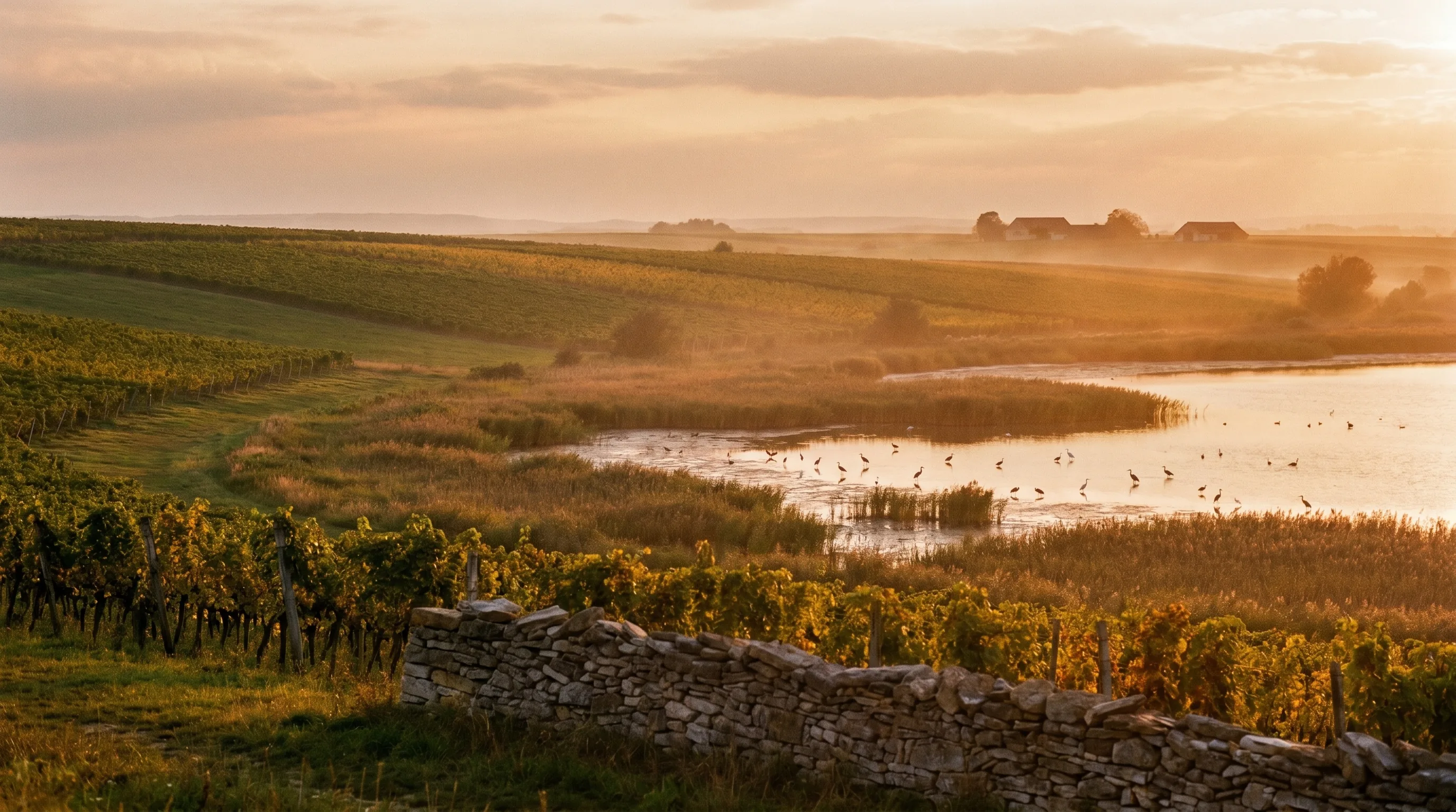 Weinregion Neusiedlersee - Rotwein und Süsswein am Steppensee
